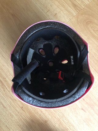 Casco infantil bici/patines mariquita