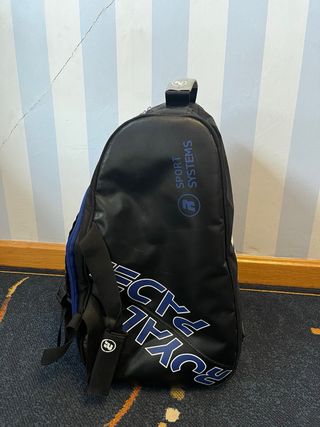 Paletero Royal Padel Negro y Azul