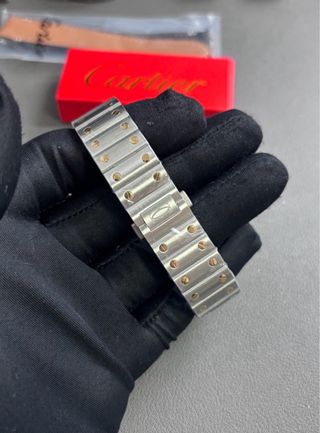 Cartier Santos bicolor