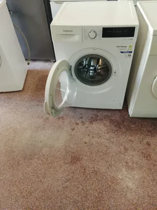 Lavadora Daewoo Blanca
