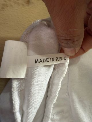 Chaqueta vaquera blanca