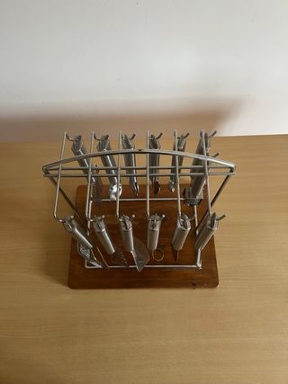 Juego completo utensilios cocina acero inoxidable