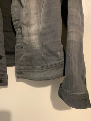 Cazadora tejana G-Star mujer gris