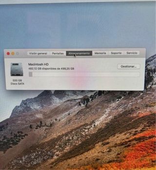 IMAC 21,5” modelo HD6750M