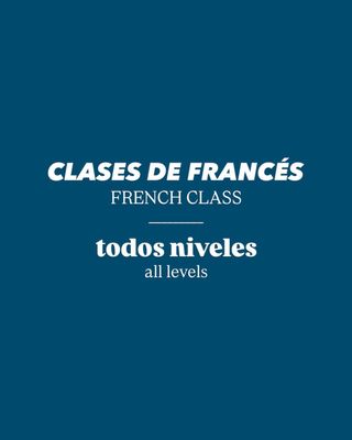 CLASES DE FRANCÉS (precio según tipo de clases)