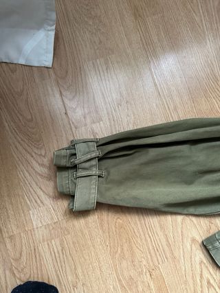 Chaqueta verde militar