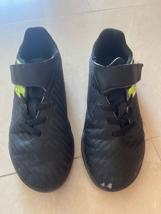 Botas de fútbol negras Talla 30/31