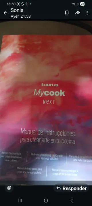 Robot de cocina Mycook
