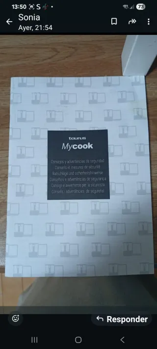 Robot de cocina Mycook