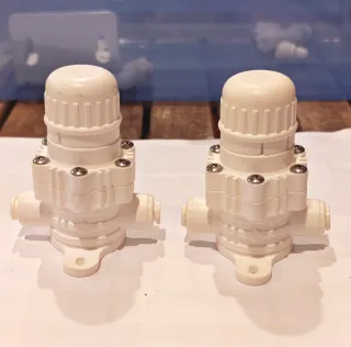 Válvulas reguladoras presión ósmosis inversa nueva