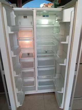 Nevera Americana Blanca