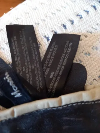 Guantes Massimo Dutti Piel Negro