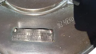 Farol náutico eléctrico Tokyo 1974 Vintage