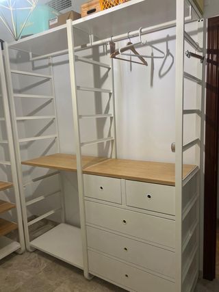 Armario y zapatero modular