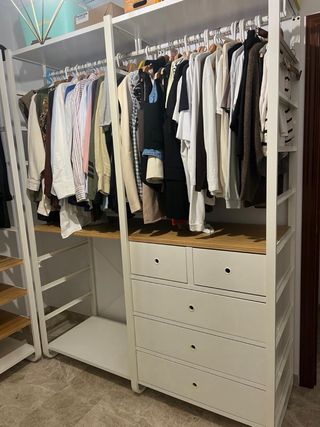 Armario y zapatero modular