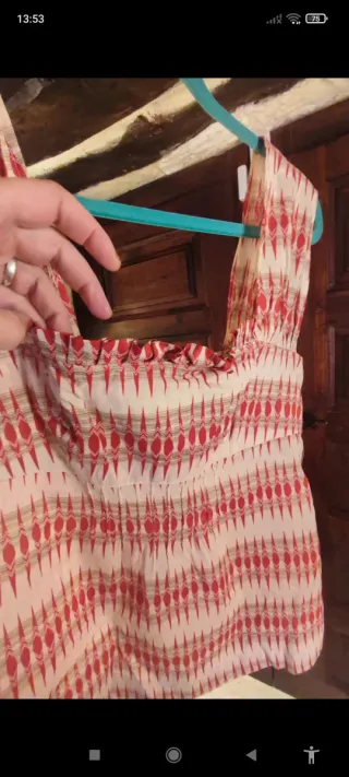 Top Warehouse tirantes anchos tela suave Peq