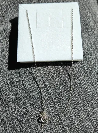 Collar Plata Trébol Nuevo.