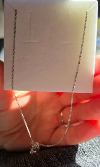 Collar Plata Trébol Nuevo.