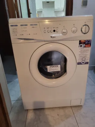 Lavadora Whirlpool Blanca