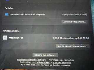 MacBook Pro 14 M1 Pro 16GB
