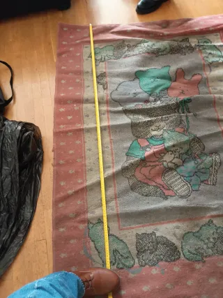 Alfombra infantil ositos y gatitos