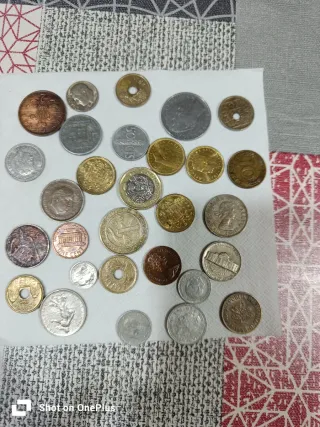 Monedas y Billetes Colección Variada