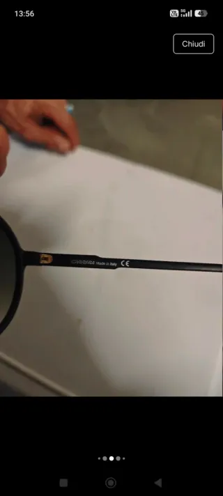 Occhiali Carrera Uomo Vintage Nero Giallo