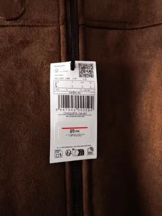 Cazadora Mango Hombre Nueva con etiqueta