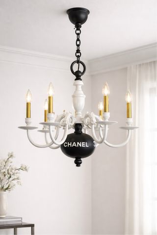 Lustre Holandês Peça Única Artista Belga