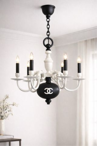 Lustre Holandês Peça Única Artista Belga