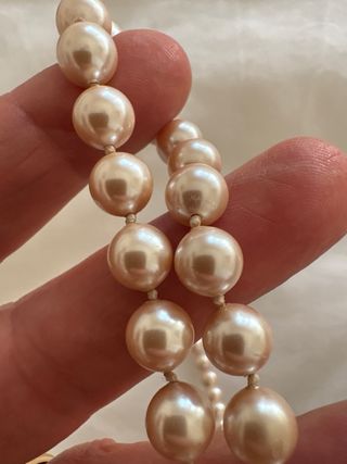 Girocollo vintage perle naturali