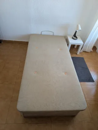 Colchón con canapé