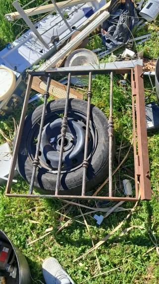 Puerta Reja Hierro Forjado