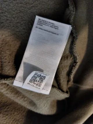 Felpa Adidas Uomo Verde e gialla