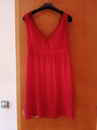 Vestido Naf Naf Rojo Talla M