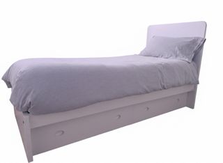 Cama nido blanca 90x190 + 80x190