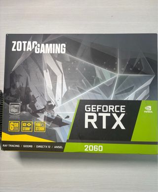 Tarjeta Gráfica Zotac RTX 2060 6GB