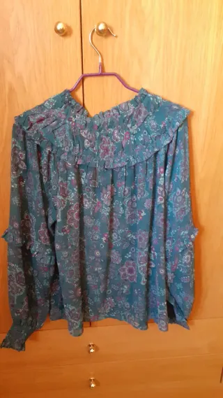 2 Blusas Gasa Estampadas