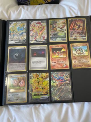 Cartas Pokémon EX, GX y Entrenador