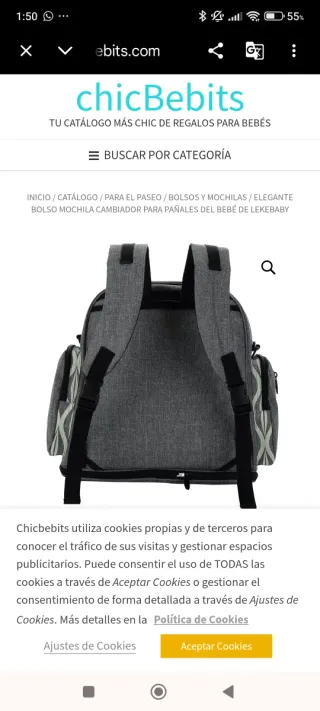 Bolso para carro Lekebaby