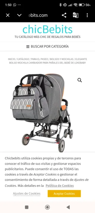 Bolso para carro Lekebaby