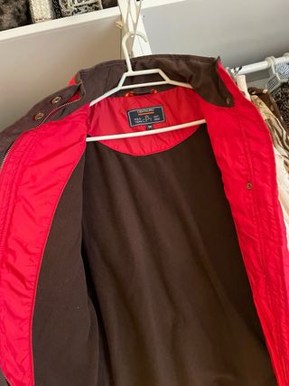 Chaleco acolchado rojo Centauro