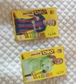 Cromos Balón de Oro