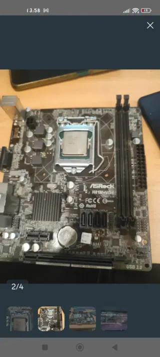 Placa Base ASRock H81M-VG4 R2.0