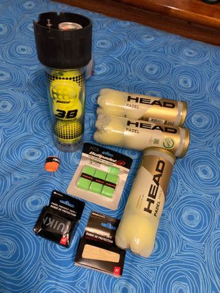 BULLPADEL PASCAL BOX BOTE PRESIÓN PELOTA GRIP HEAD