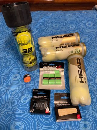 BULLPADEL PASCAL BOX BOTE PRESIÓN PELOTA GRIP HEAD