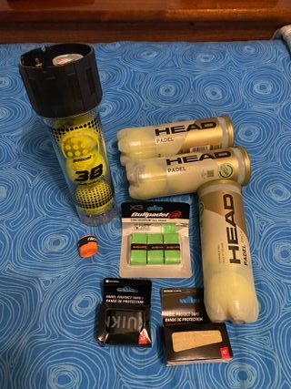 BULLPADEL PASCAL BOX BOTE PRESIÓN PELOTA GRIP HEAD