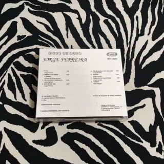 Disco de Ouro Jorge Ferreira Papai