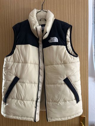 The North Face plumífero beige talla M