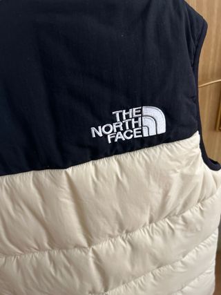 The North Face plumífero beige talla M